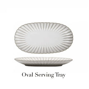 Esme Scalloped Dinnerware + Serveware