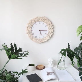 Macrame Wall Clocks Collection