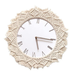 Macrame Wall Clocks Collection