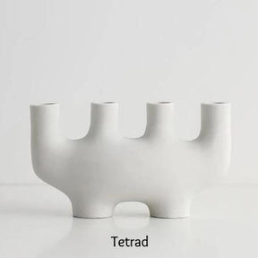 Scandi Curves Taper Candle Holders