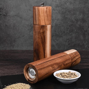 Acacia Wood Salt & Pepper Grinders