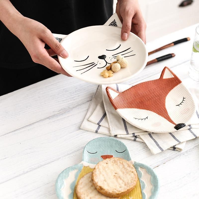 Animal Ceramic Plates