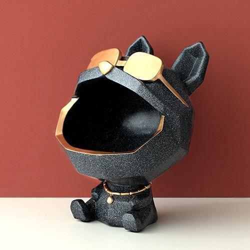 Cool Dog Figurine Storage Dish