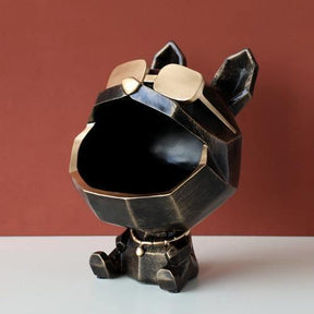 Cool Dog Figurine Storage Dish