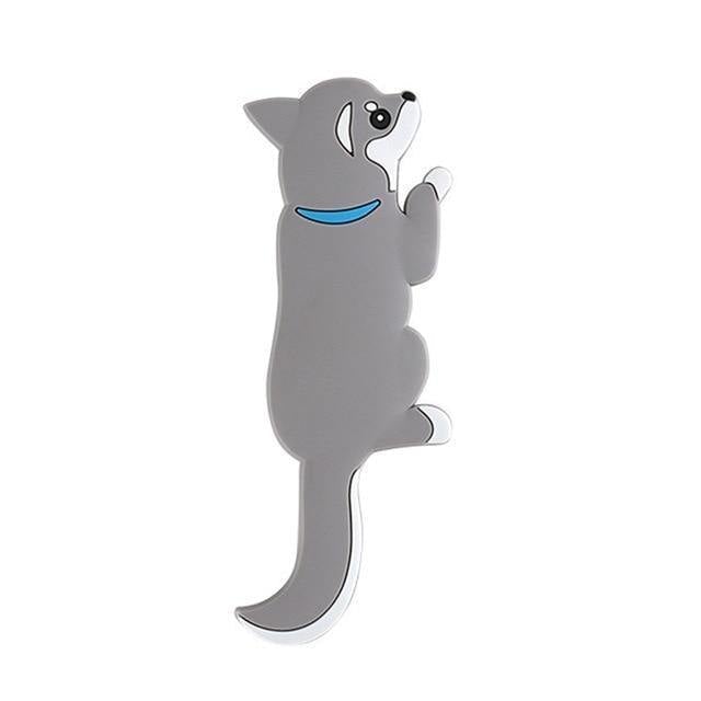 Flexible Adhesive Animal Fridge and Wall Hooks